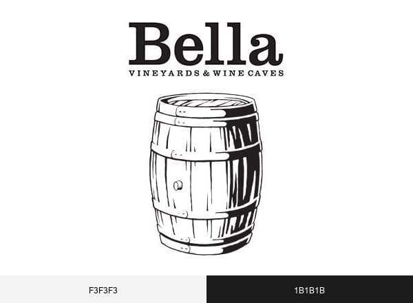 Bella Vineyards brand color palette