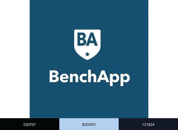 BenchApp brand color palette