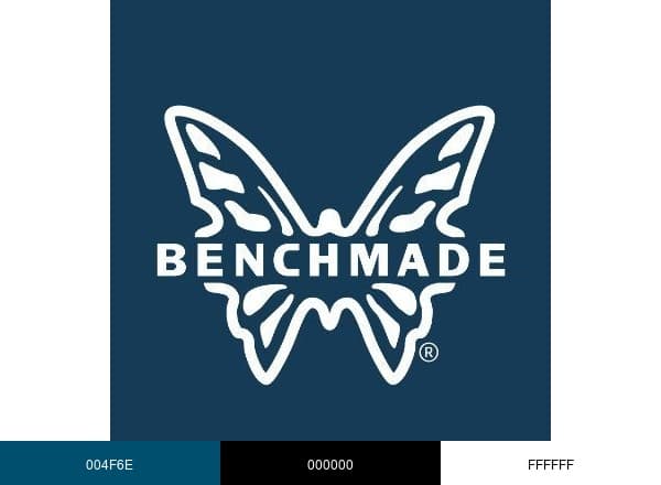 Benchmade brand color palette