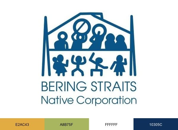 Bering Straits Native Corporation brand color palette