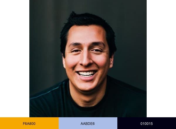 Michael Garcia brand color palette