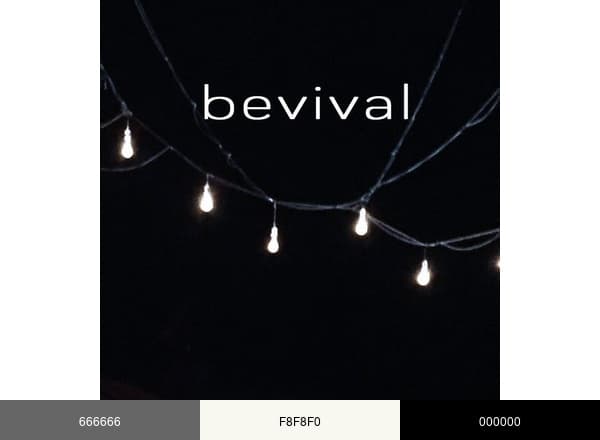 Bevival brand color palette