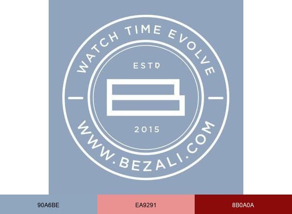 Bezali Watches brand color palette