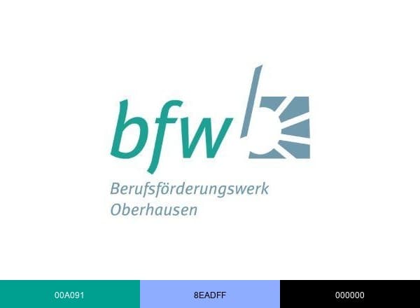 Berufsförderungswerk Oberhausen brand color palette