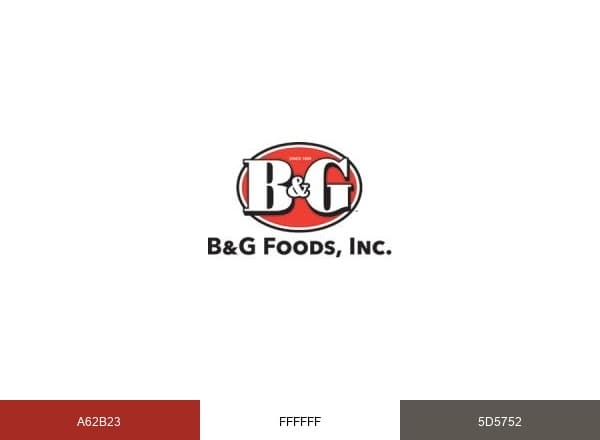 B&G Foods brand color palette