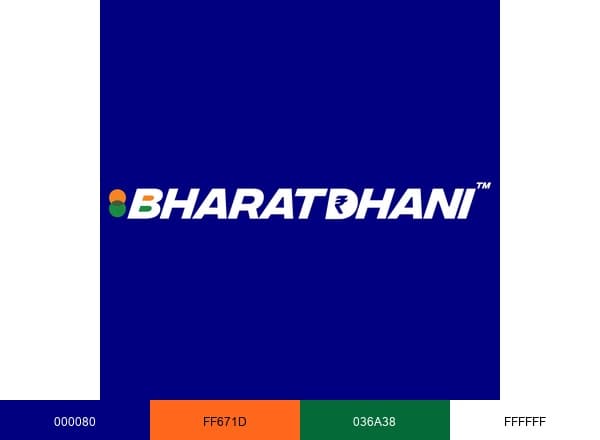 Bharatdhani brand color palette