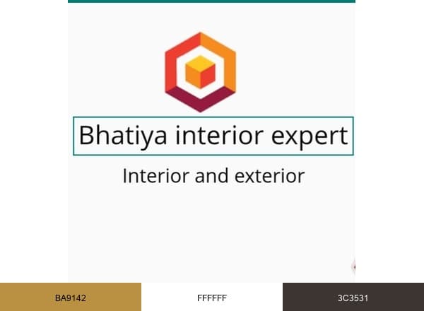 Bhatiya interior expert brand color palette