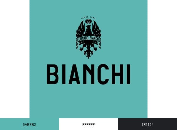 Bianchi brand color palette