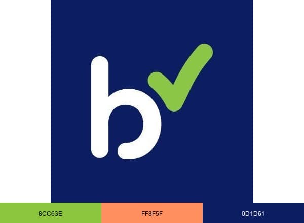 Bchex brand color palette