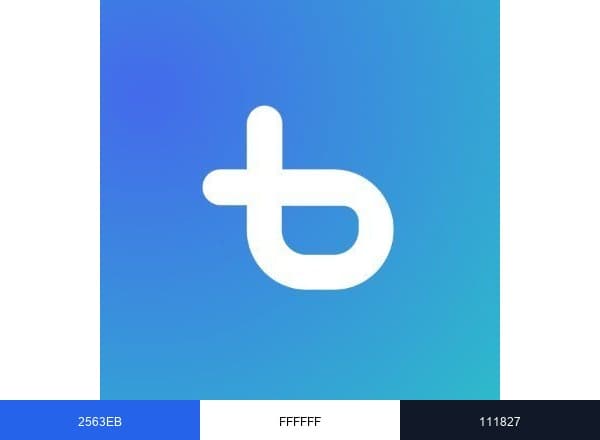 Bigblue brand color palette