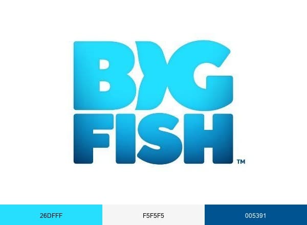 Big Fish Games brand color palette