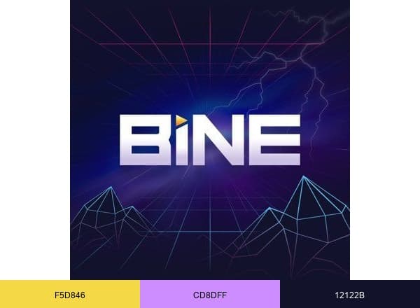 Bine Games brand color palette