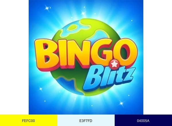 Bingo Blitz brand color palette