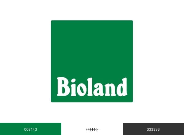 Bioland e.V. brand color palette