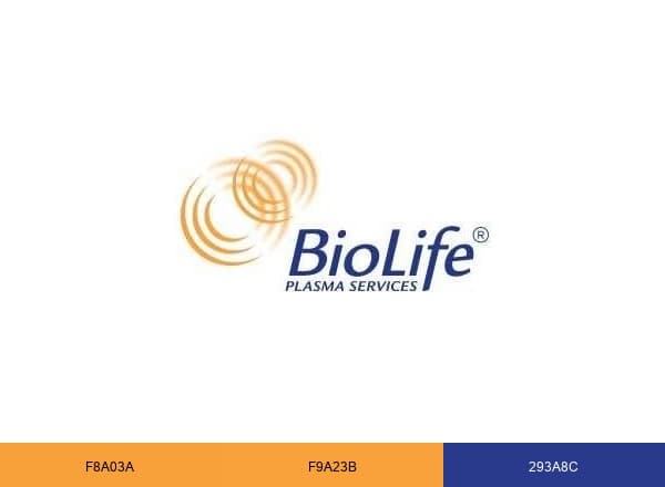 BioLife Plasma Services brand color palette