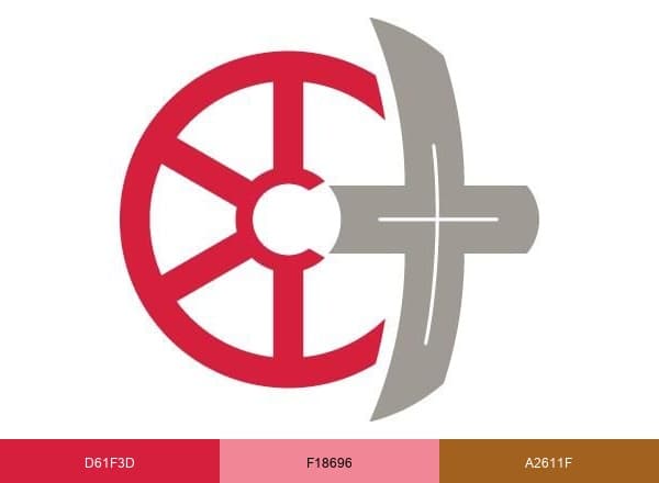 Bistum Mainz brand color palette