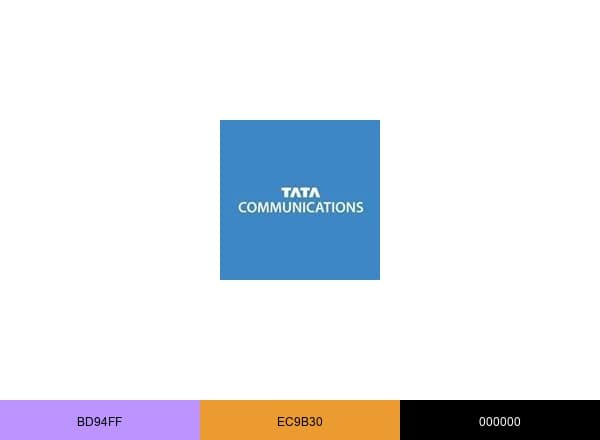 Tata Communications brand color palette