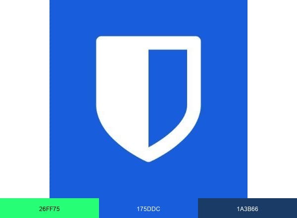 Bitwarden brand color palette