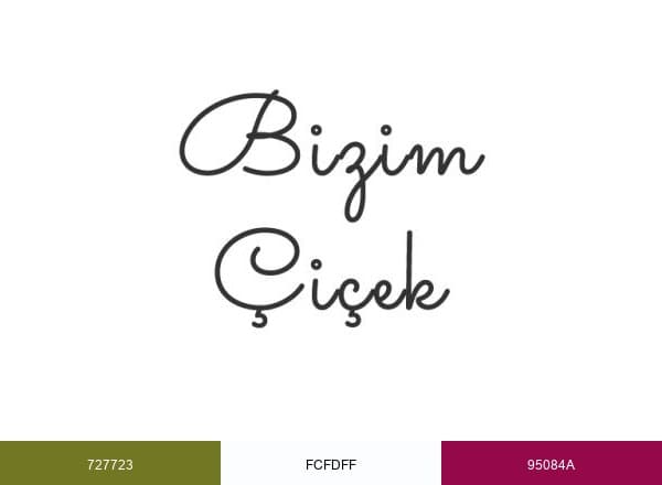 Eskişehir Bizim Çiçek Evi brand color palette