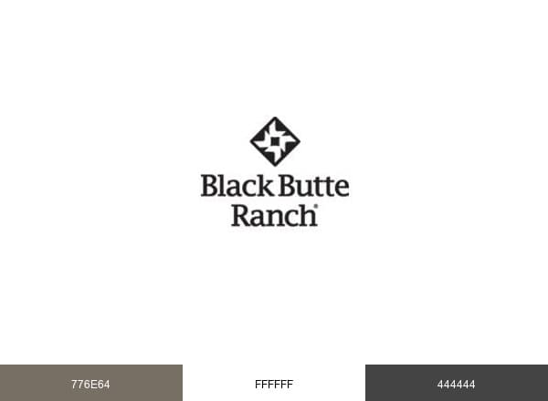 Black Butte Ranch brand color palette