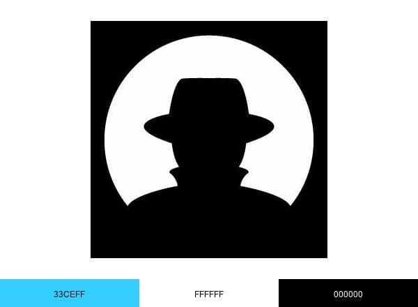 Black Hat brand color palette