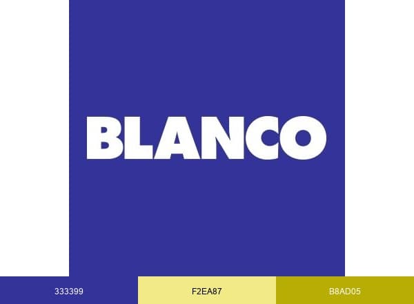 Blanco America brand color palette