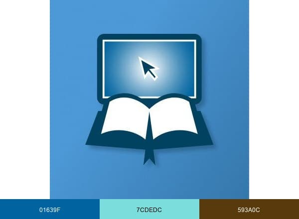 Blue Letter Bible brand color palette
