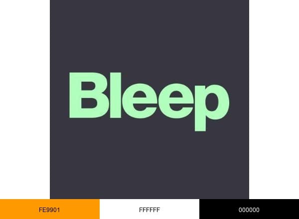 Bleep brand color palette