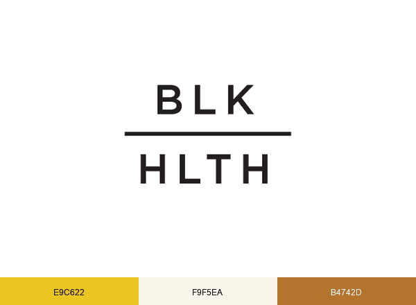 BLKHLTH brand color palette