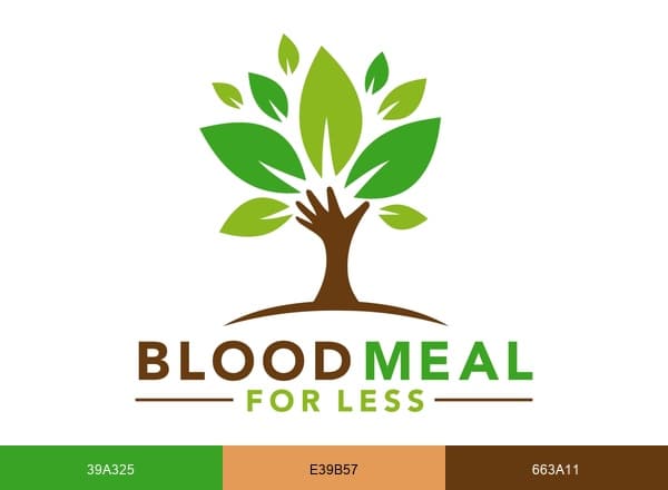 Blood Meal For Less brand color palette