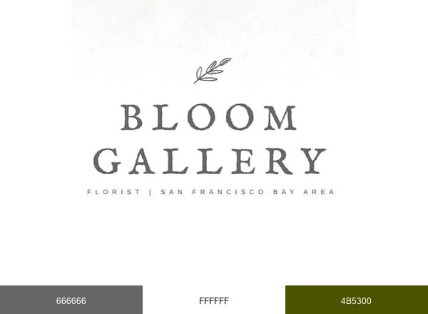 Bloom brand color palette