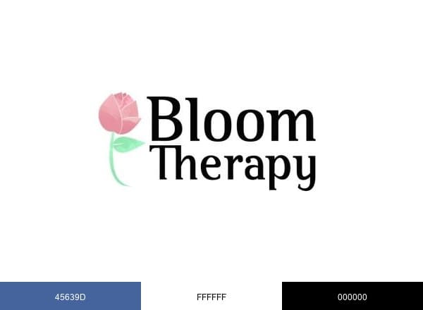 Bloom Therapy Speech Center brand color palette