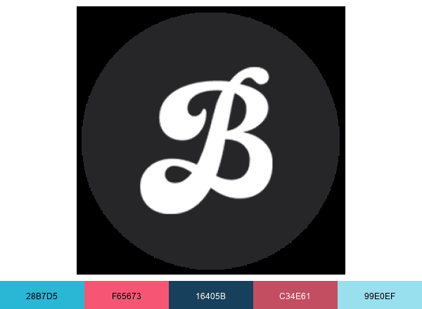 Blueboard brand color palette
