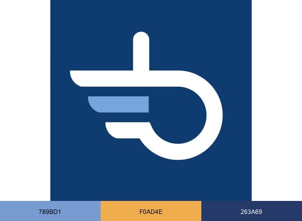 Blue Islands brand color palette