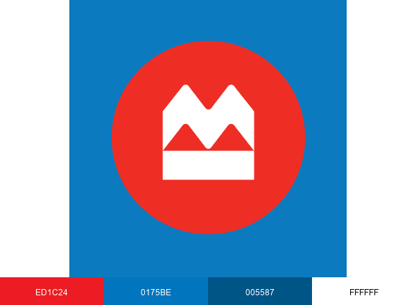 Bank of Montreal (BMO) brand color palette