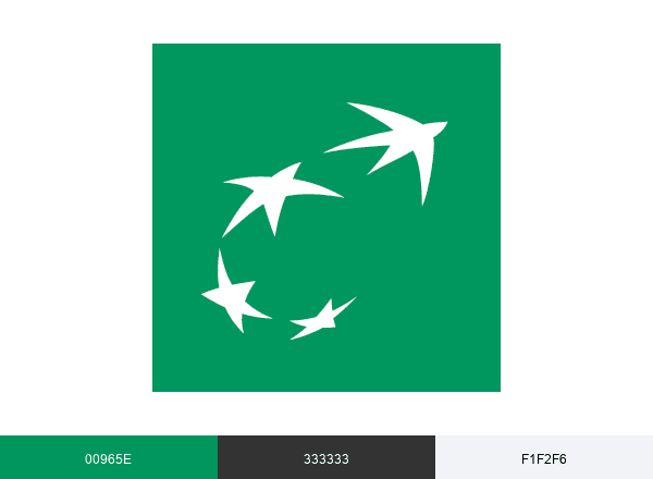 BNP PARIBAS FORTIS brand color palette