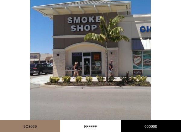 BonitaSmokeShop brand color palette