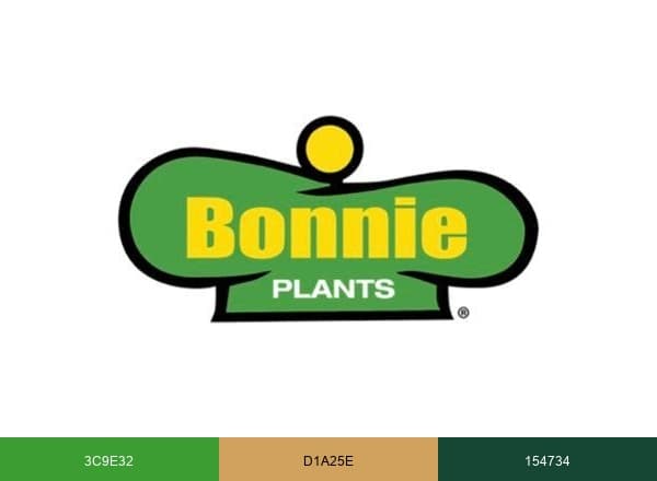 Bonnie Plants brand color palette