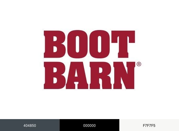 Boot Barn brand color palette