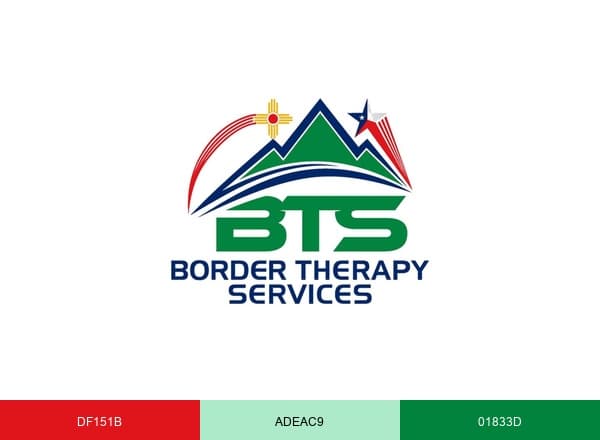 Border Therapy Services brand color palette