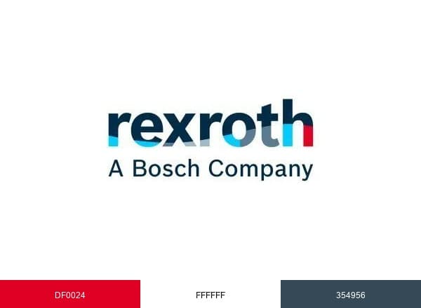 Bosch Rexroth brand color palette