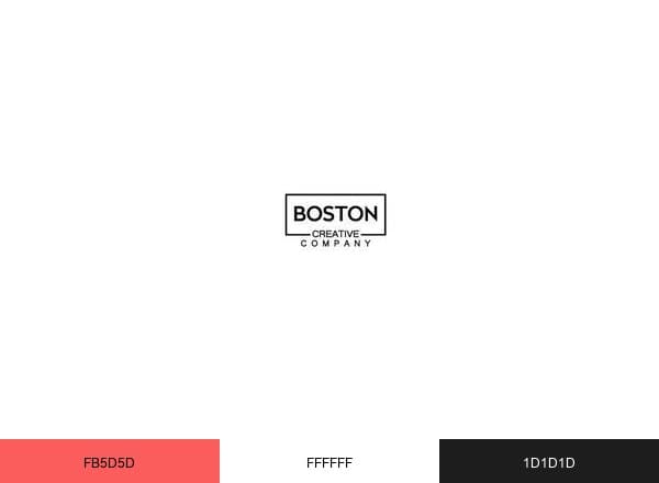 BostonCreative brand color palette