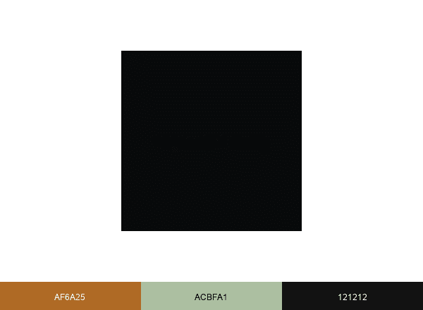 Botanique Workshop brand color palette