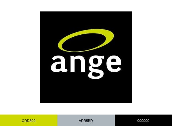 Boulangerie Ange brand color palette