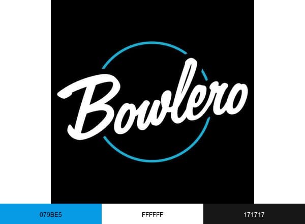 Bowlero brand color palette