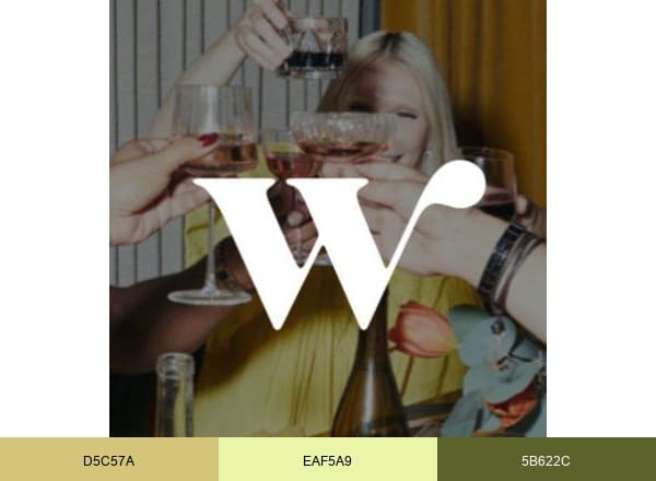 Winc brand color palette