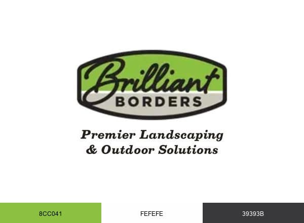Brilliant Borders Landscaping brand color palette