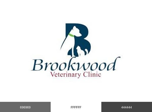 Brookwood Vet Clinic brand color palette