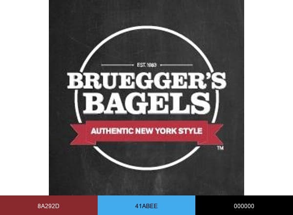 Bruegger's Bagels brand color palette
