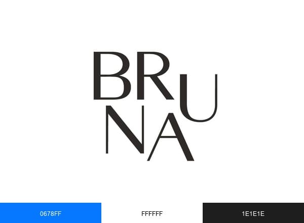 BRUNA The Label brand color palette